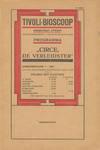 712310 Omslag van het programmaboekje voor de film “Circe, de Verleidster”, in de Tivoli-Bioscoop [Kruisstraat] te Utrecht.